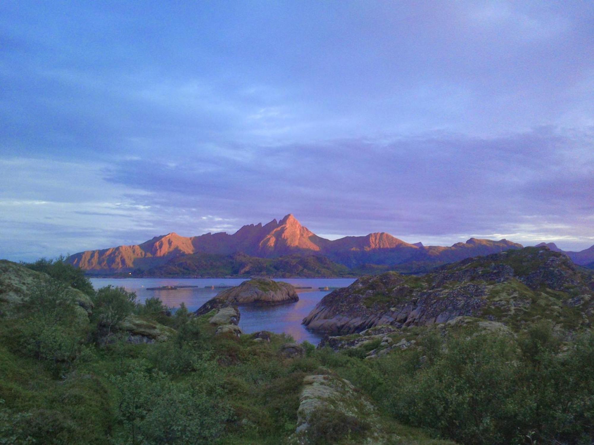 Unique Private Cabin In Lofoten Leknes Exterior photo