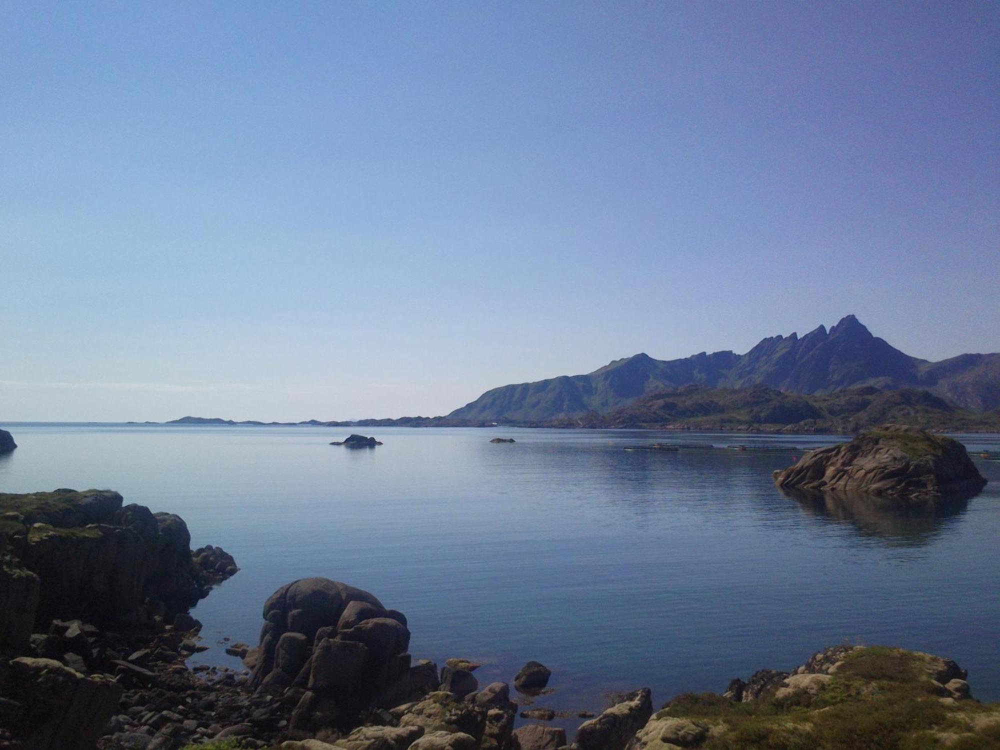 Unique Private Cabin In Lofoten Leknes Exterior photo