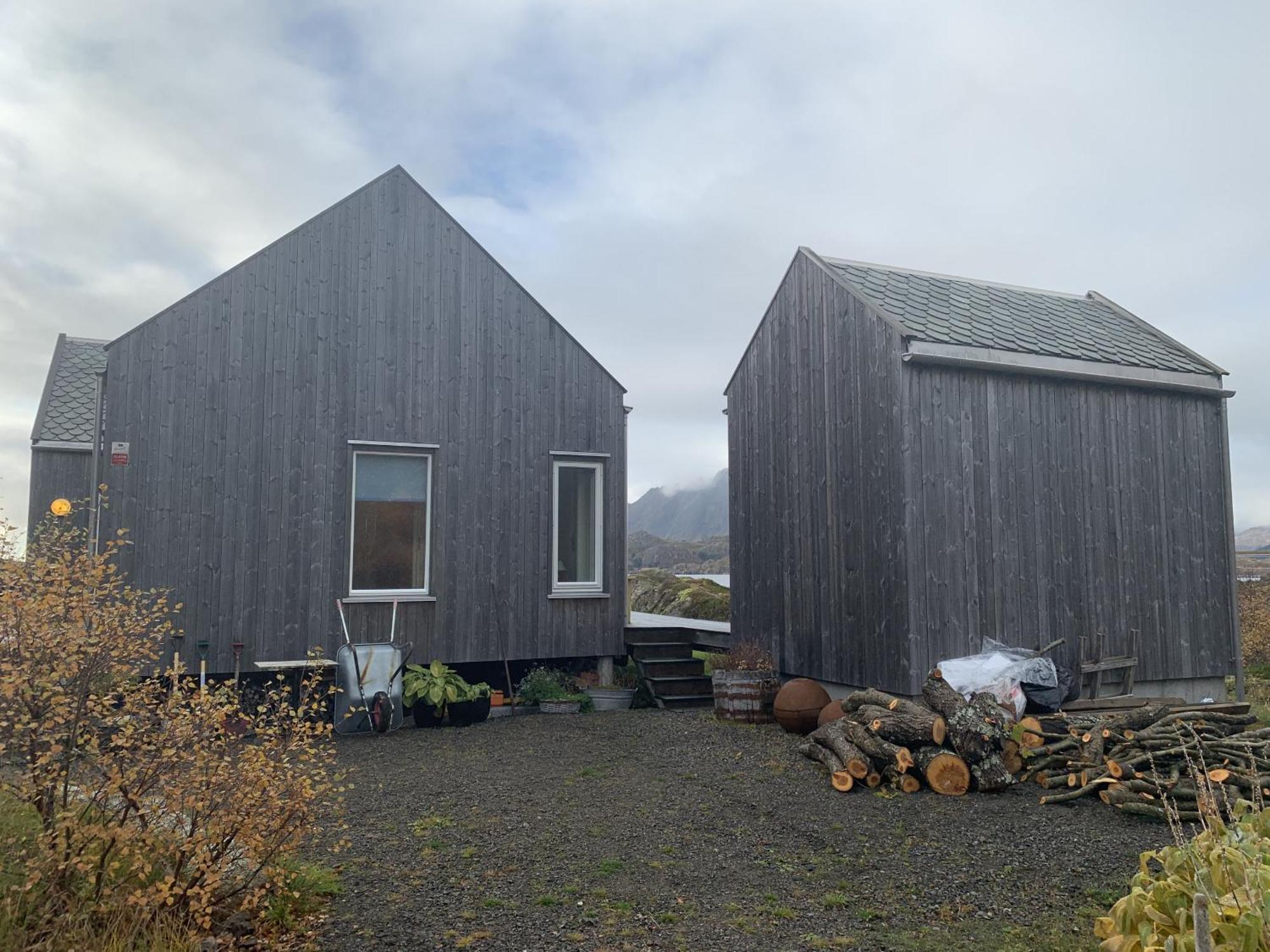 Unique Private Cabin In Lofoten Leknes Exterior photo